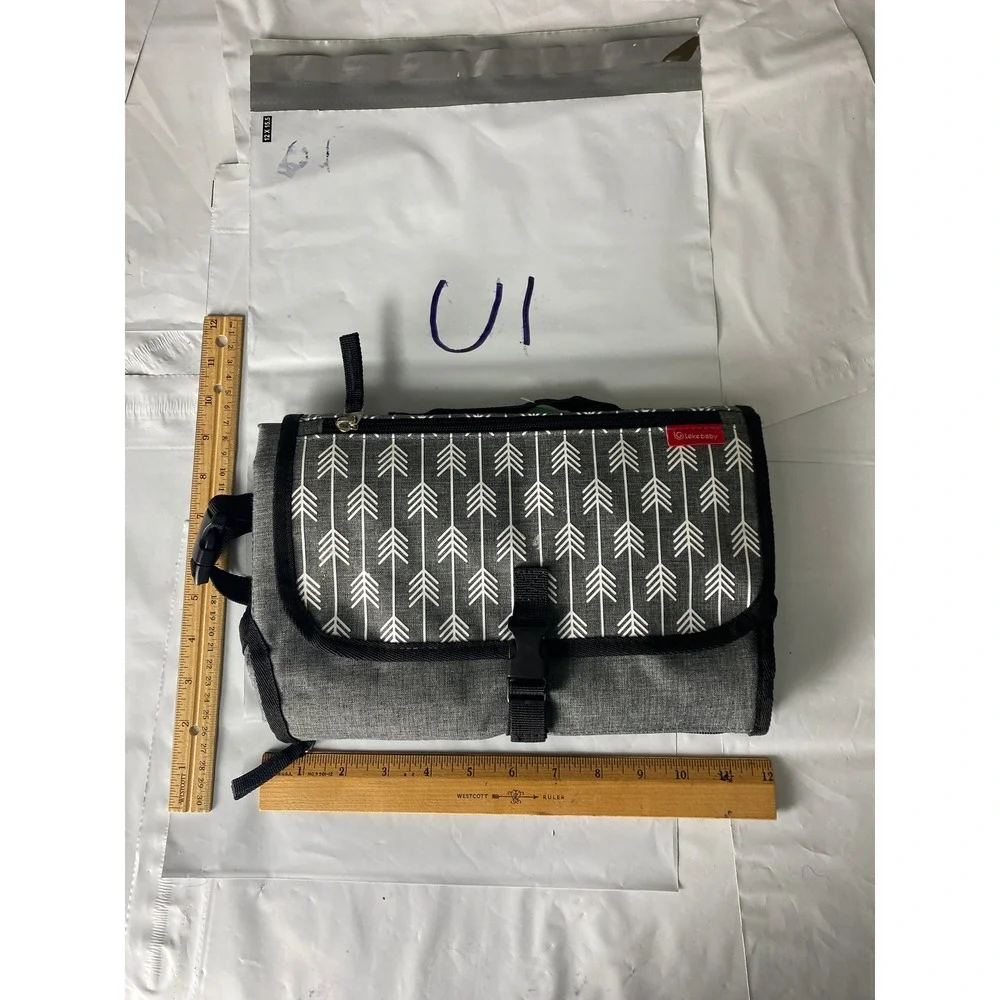 Baby‎ Diaper Changing Pad Clutch Portable Travel Foldable Arrows Pattern